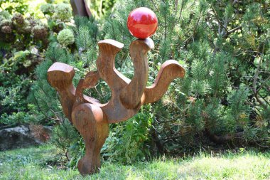 KENT CT - SEP 10: heykeltraş Denis Curtiss 'in stüdyosu ve galerisi, Kent, Connecticut, 10..