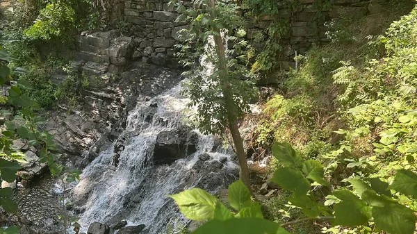 stock image New Preston Falls in New Preston, Connecticut