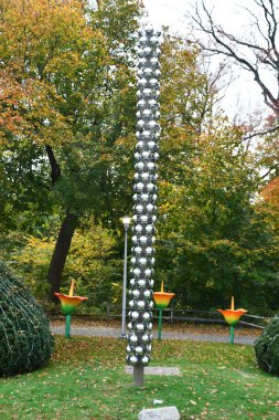 ROSLYN NY - NOV 6: Nassau County Museum of Art in Roslyn, New York, as seen on Nov 6, 2022.