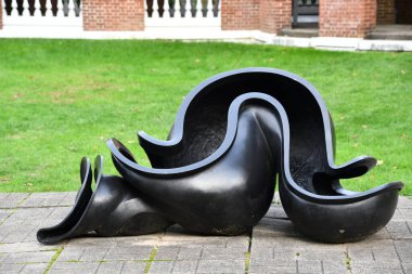 ROSLYN NY - NOV 6: Nassau County Museum of Art in Roslyn, New York, as seen on Nov 6, 2022.