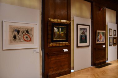 ROSLYN NY - NOV 6: Nassau County Museum of Art in Roslyn, New York, as seen on Nov 6, 2022.