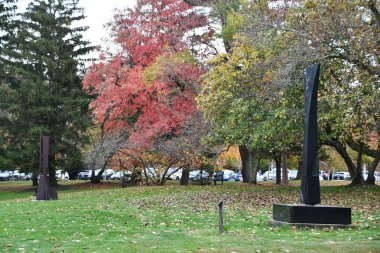 ROSLYN NY - NOV 6: Nassau County Museum of Art in Roslyn, New York, as seen on Nov 6, 2022.