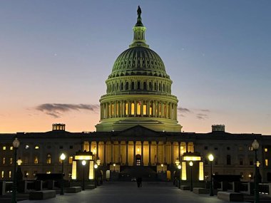 WASHINGTON DC - DEC 23: The US Capitol in Washington DC, as seen on December 23, 2022.