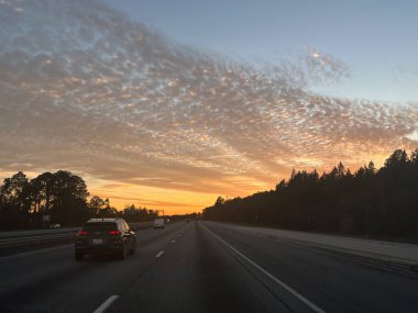 Sunset in the state of Florida, USA