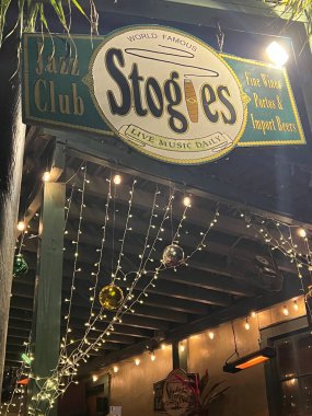 ST AUGUSTINE FL - DEC 24: Christmas decor around the Historic Downtown area in St Augustine, Florida, as seen on Dec 24, 2022.