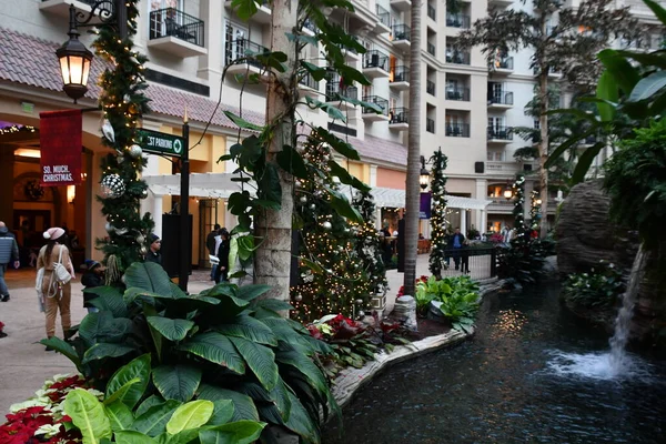 Kissimmee Dec Christmas Decor Gaylord Palms Resort Convention Center Kissimmee — Fotografia de Stock