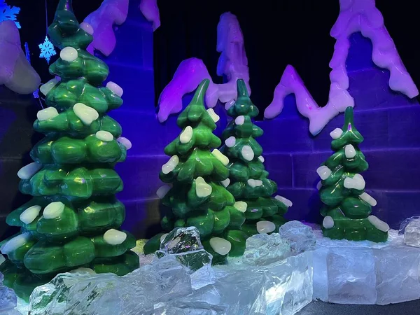 Kissimmee Dec Ice How Grinch Stole Christmas Show Gaylord Palms — Stockfoto