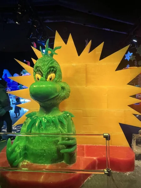 Kissimmee Dec Ice How Grinch Stole Christmas Show Gaylord Palms — Stok fotoğraf