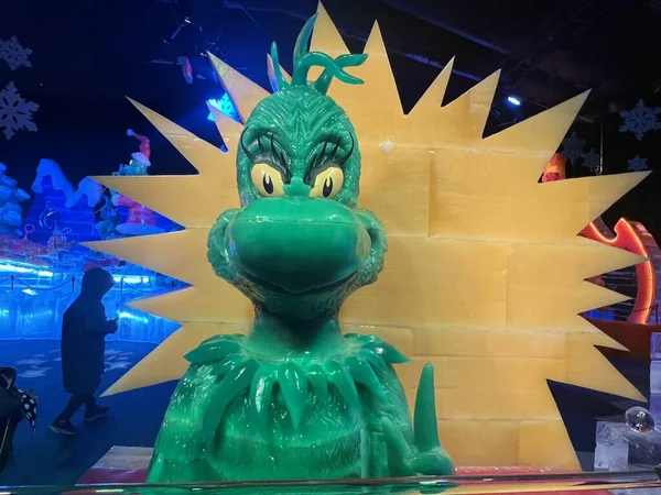 Kissimmee Dec Ice How Grinch Stole Christmas Show Gaylord Palms — Foto de Stock
