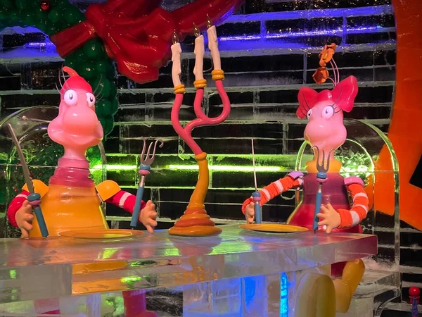 Kissimmee Dec Ice How Grinch Stole Christmas Show Gaylord Palms — 图库照片