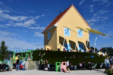 CYPRESS GARDENS FL - DEC 27: Peppa Pig Theme Park in Cypress Gardens, Florida, as seen on Dec 27, 2022.