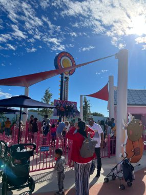 CYPRESS GARDENS FL - DEC 27: Peppa Pig Theme Park in Cypress Gardens, Florida, as seen on Dec 27, 2022.