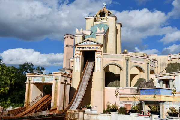 Orlando Nov Journey Atlantis Ride Seaworld Orlando Florida Seen Dec — Stock Photo, Image