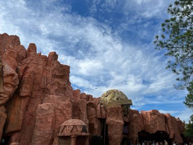ORLANDO FL - DEC 30: The Lost Continent at Universal Islands of Adventure in Orlando, Florida, as seen on Dec 30, 2022.