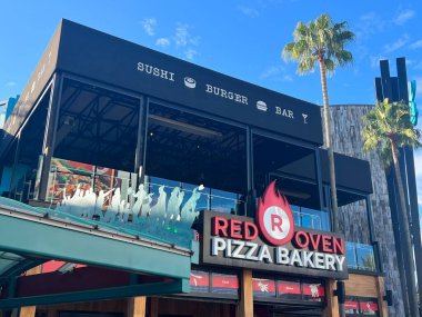 ORLANDO FL - 30 Aralık 2022 'de Orlando, Florida' daki Universal Orlando Resort.