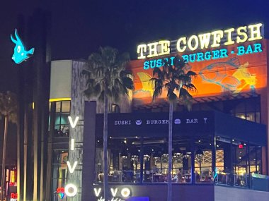 ORLANDO FL - 30 Aralık 2022 'de Orlando, Florida' daki Universal Orlando Resort.