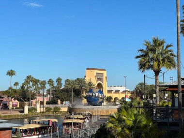 ORLANDO FL - 30 Aralık 2022 'de Orlando, Florida' daki Universal Orlando Resort.
