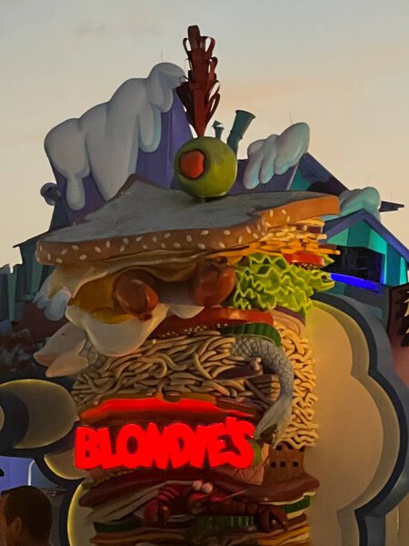 ORLANDO FL - DEC 30: Toon Lagoon at Universal Islands of Fuure in Orlando, Florida, as seen on Dec 30, 2022.