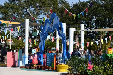 CYPRESS GARDENS FL - DEC 27: Peppa Pig Theme Park in Cypress Gardens, Florida, as seen on Dec 27, 2022.