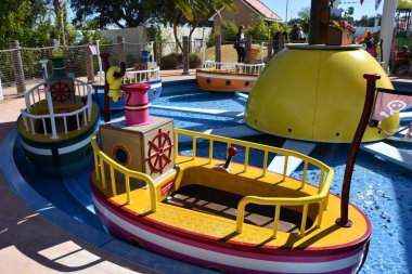 CYPRESS GARDENS FL - DEC 27: Peppa Pig Theme Park in Cypress Gardens, Florida, as seen on Dec 27, 2022.