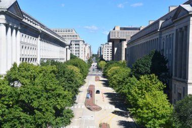 WASHINGTON DC - 25 Sep 2021 'de görüldüğü gibi, Washington DC' de şehir çevresinde.