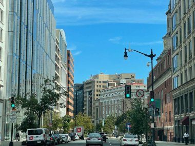 WASHINGTON DC - 25 Sep 2021 'de görüldüğü gibi, Washington DC' de şehir çevresinde.