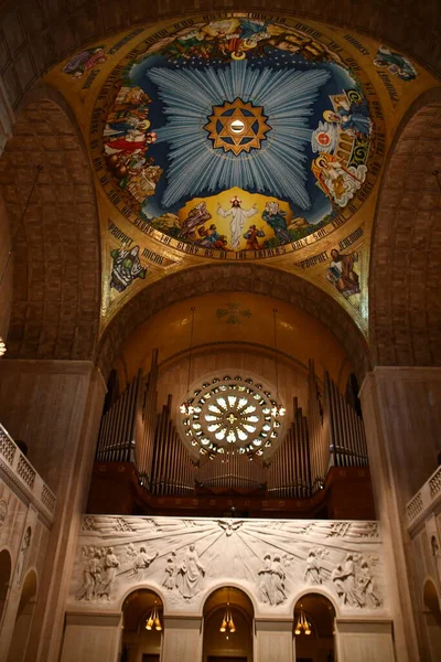 Washington Sep Basilica National Shrine Immaculate Conception Washington See Sep — стокове фото