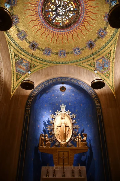 Washington Sep Basílica Del Santuario Nacional Inmaculada Concepción Washington Vista — Foto de Stock