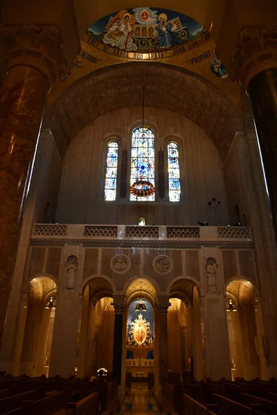 Washington Sep Basiliek Van Het Nationale Heiligdom Van Onbevlekte Ontvangenis — Stockfoto