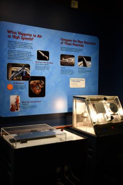 WASHINGTON DC - 25 SEP Washington DC 'deki Smithsonian Ulusal Hava ve Uzay Müzesi, 25 Eylül 2021' de görüldü..