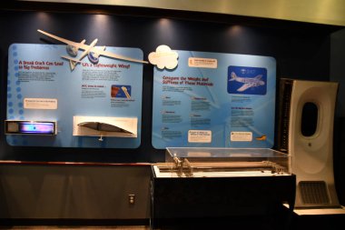 WASHINGTON DC - 25 SEP Washington DC 'deki Smithsonian Ulusal Hava ve Uzay Müzesi, 25 Eylül 2021' de görüldü..