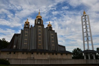 WASHINGTON DC - 26 Şubat 2021 'de Washington DC' deki Ukrayna Katolik Ulusal Tapınağı.