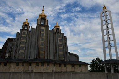 WASHINGTON DC - 26 Şubat 2021 'de Washington DC' deki Ukrayna Katolik Ulusal Tapınağı.