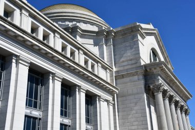 WASHINGTON DC - 26. SEP: 26 Eylül 2021 'de Washington DC' deki Smithsonian Ulusal Doğal Tarih Müzesi.