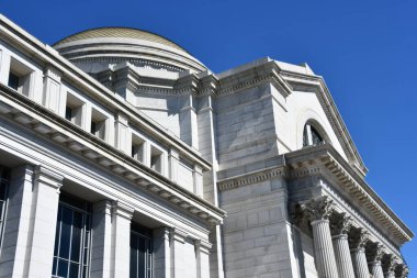 WASHINGTON DC - 26. SEP: 26 Eylül 2021 'de Washington DC' deki Smithsonian Ulusal Doğal Tarih Müzesi.