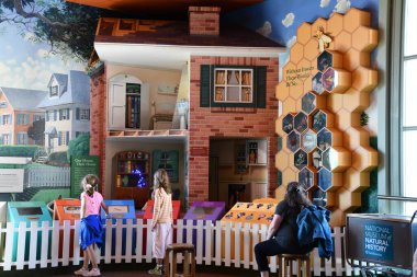 WASHINGTON DC - 26. SEP: 26 Eylül 2021 'de Washington DC' deki Smithsonian Ulusal Doğal Tarih Müzesi.