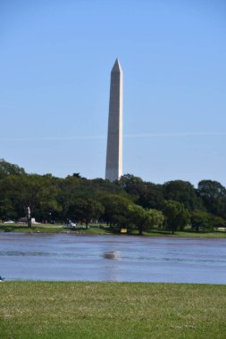 WASHINGTON, DC - 26 SEP Washington, DC 'deki Washington Anıtı, 26 Eylül 2021' de görüldüğü gibi.