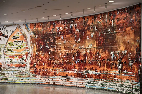 Washington Sep Pickets Charge展By Mark Bladford Hirshhorn Museum Washington 2021年9月25日ご覧ください — ストック写真