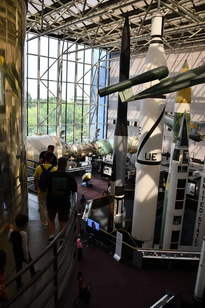 Washington Września Smithsonian National Air Space Museum Waszyngtonie Widziany Września — Zdjęcie stockowe