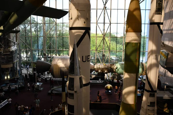 Washington Sep Smithsonian National Air Space Museum Washington Visto Setembro — Fotografia de Stock
