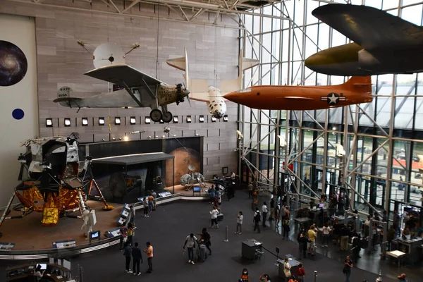 Washington Sep Smisonian National Air Space Museum Washington 2021年9月25日 — ストック写真