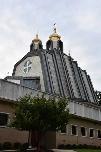 Washington Sep Santuario Nacional Católico Ucraniano Sagrada Familia Washington Visto —  Fotos de Stock