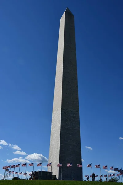 ワシントンDc 9月26日 ワシントンDcのワシントン記念碑 2021年9月26日に見られるように — ストック写真