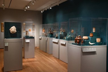 NEW HAVEN CT - 4 Şubat 2023 'te New Haven, Connecticut' taki Yale Üniversitesi Sanat Galerisi.