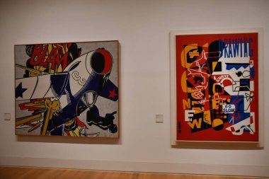 NEW HAVEN CT - 4 Şubat 2023 'te New Haven, Connecticut' taki Yale Üniversitesi Sanat Galerisi.