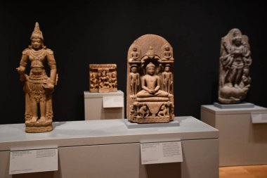 NEW HAVEN CT - 4 Şubat 2023 'te New Haven, Connecticut' taki Yale Üniversitesi Sanat Galerisi.