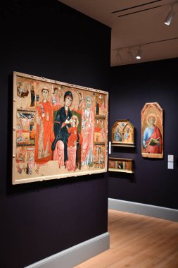 NEW HAVEN CT - 4 Şubat 2023 'te New Haven, Connecticut' taki Yale Üniversitesi Sanat Galerisi.