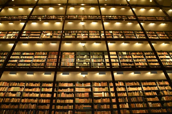 New Haven Feb Beinecke Sällsynta Böcker Och Manuskript Biblioteket Vid — Stockfoto