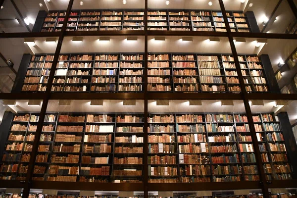New Haven Feb Biblioteca Beinecke Rare Books Manuscripts Universidad Yale — Foto de Stock