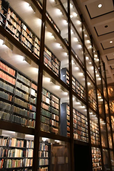 Haven Feb Beinecke Ritka Könyvek Kézirattár New Haven Yale Egyetemen — Stock Fotó